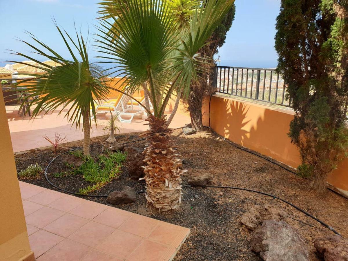 Villa Roque Del Conde With Private Pool, Terrace With Fantastic Sea Views, Wifi, Garden, Garage Adeje Dış mekan fotoğraf