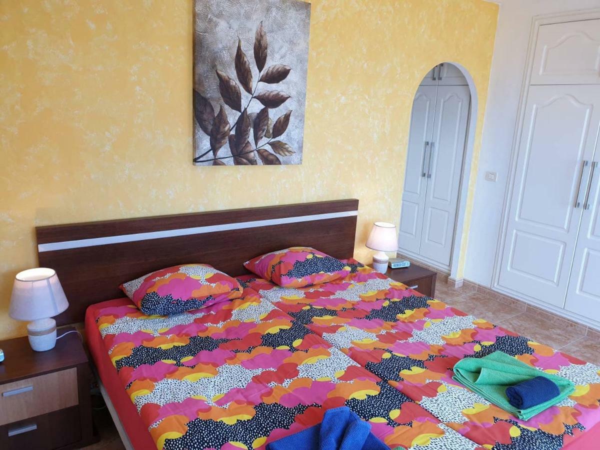 Villa Roque Del Conde With Private Pool, Terrace With Fantastic Sea Views, Wifi, Garden, Garage Adeje Dış mekan fotoğraf