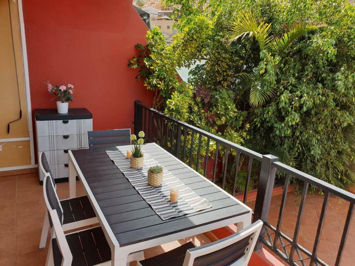 Villa Roque Del Conde With Private Pool, Terrace With Fantastic Sea Views, Wifi, Garden, Garage Adeje Dış mekan fotoğraf